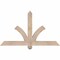 Ekena Millwork Redmond Smooth Timber Gable Bracket, Douglas Fir, 48"W x 28"H x 3 1/2"D x 3 1/2"F, 14/12 Pitch GBW048X28X0404RED00SDF - alternate 1